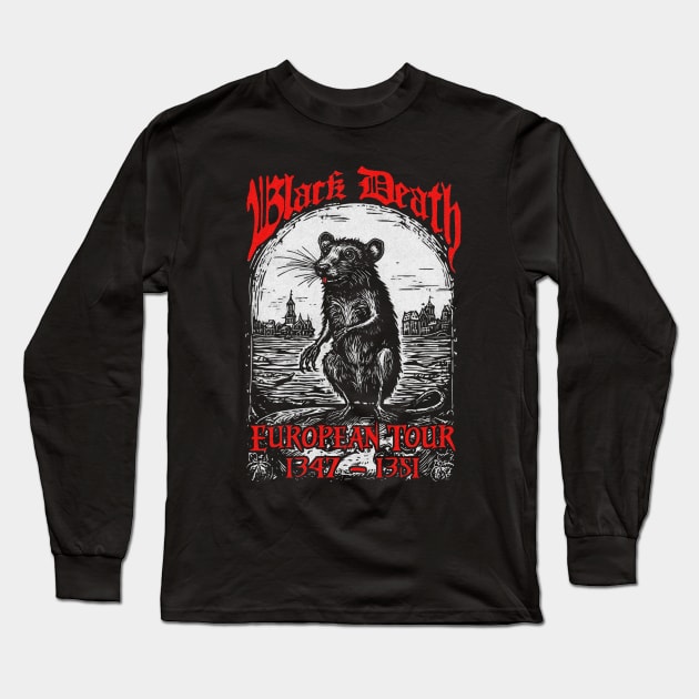 Black Death Long Sleeve T-Shirt by ABI SEMAR